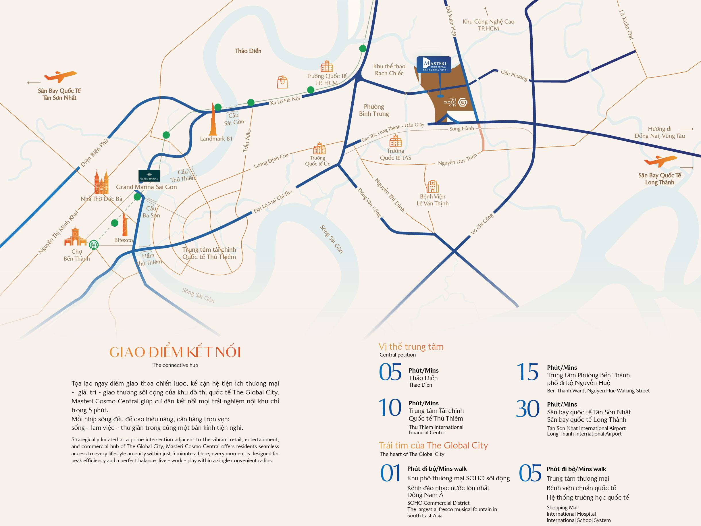 Vị trí dự án MASTERI COSMO CENTRAL